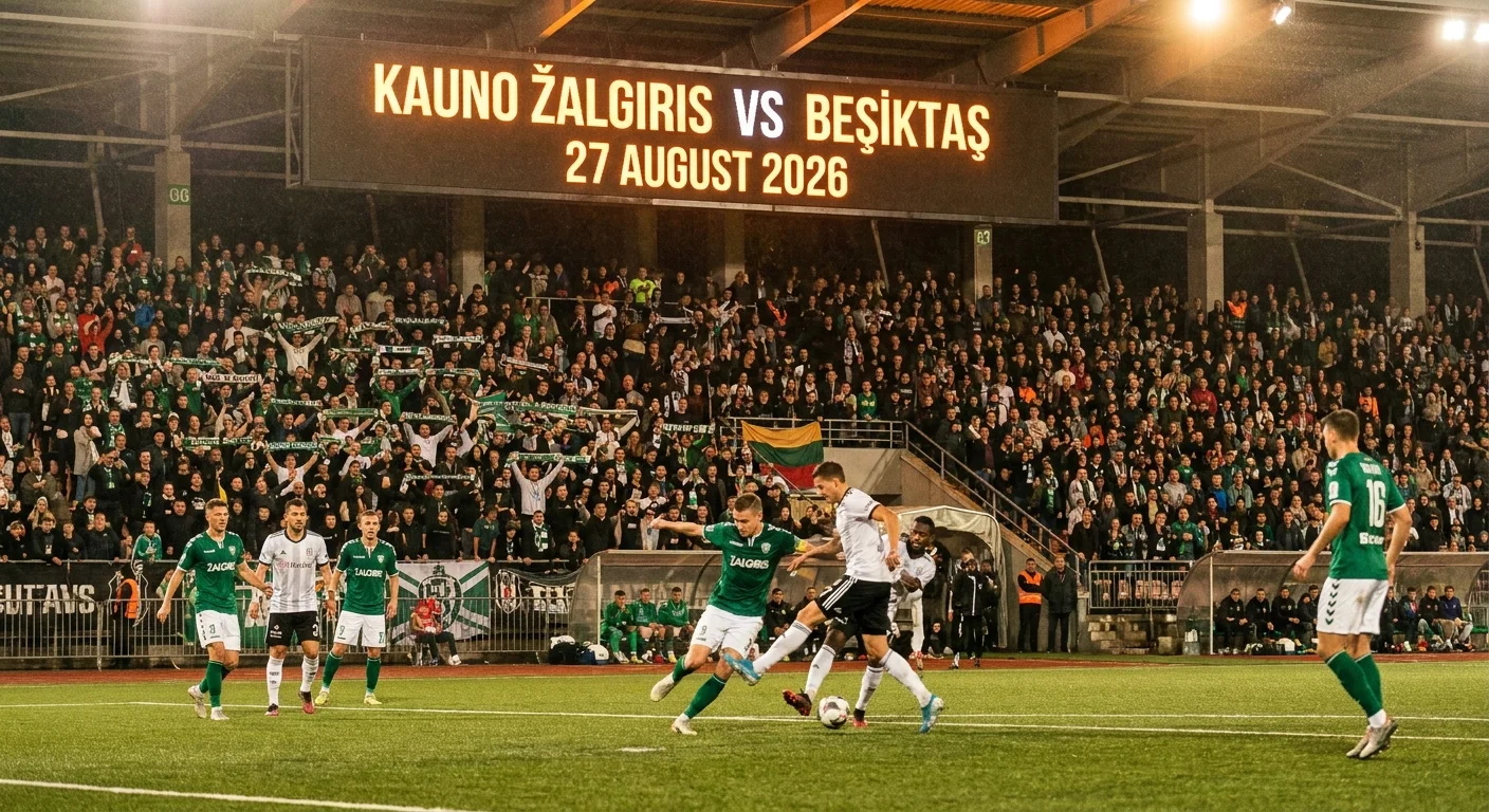 Prognoza Kauno Žalgiris vs Beşiktaş