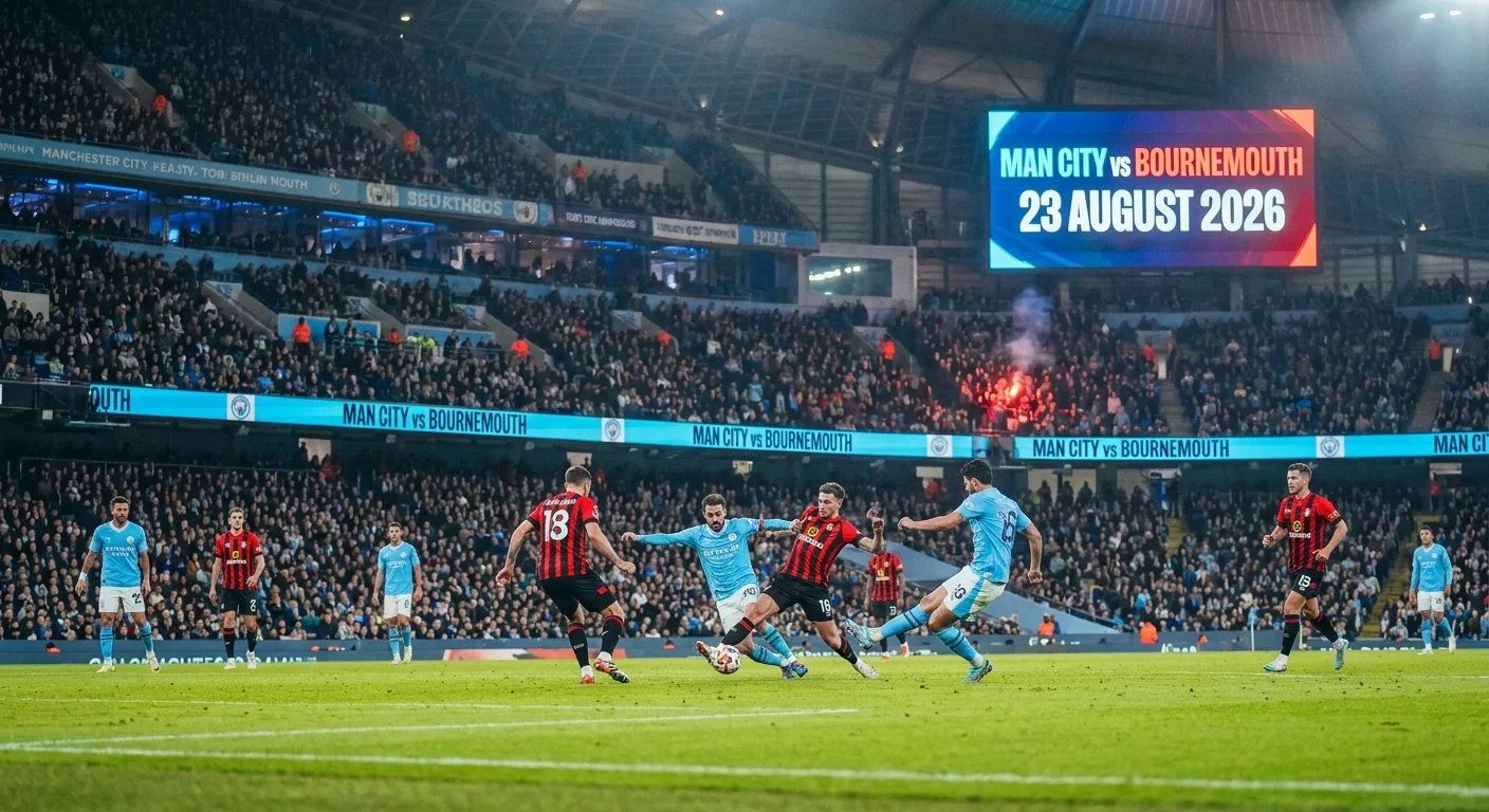 Prognoza Man City vs Bournemouth