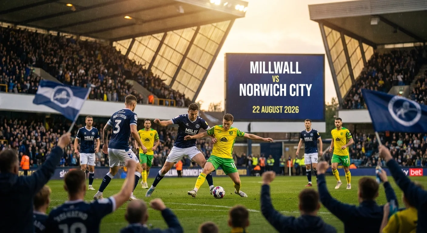 Prognoza Millwall vs Norwich City