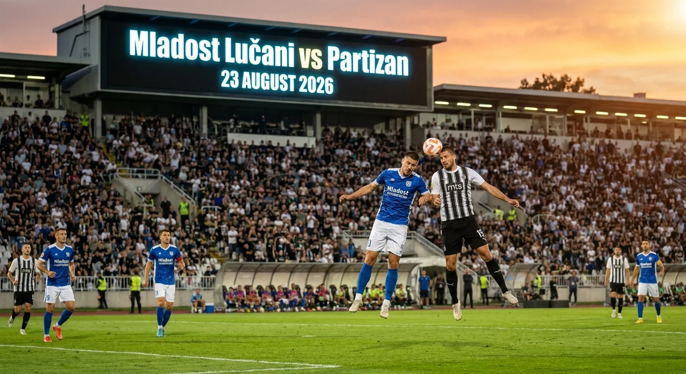 Prognoza Mladost Lučani vs Partizan