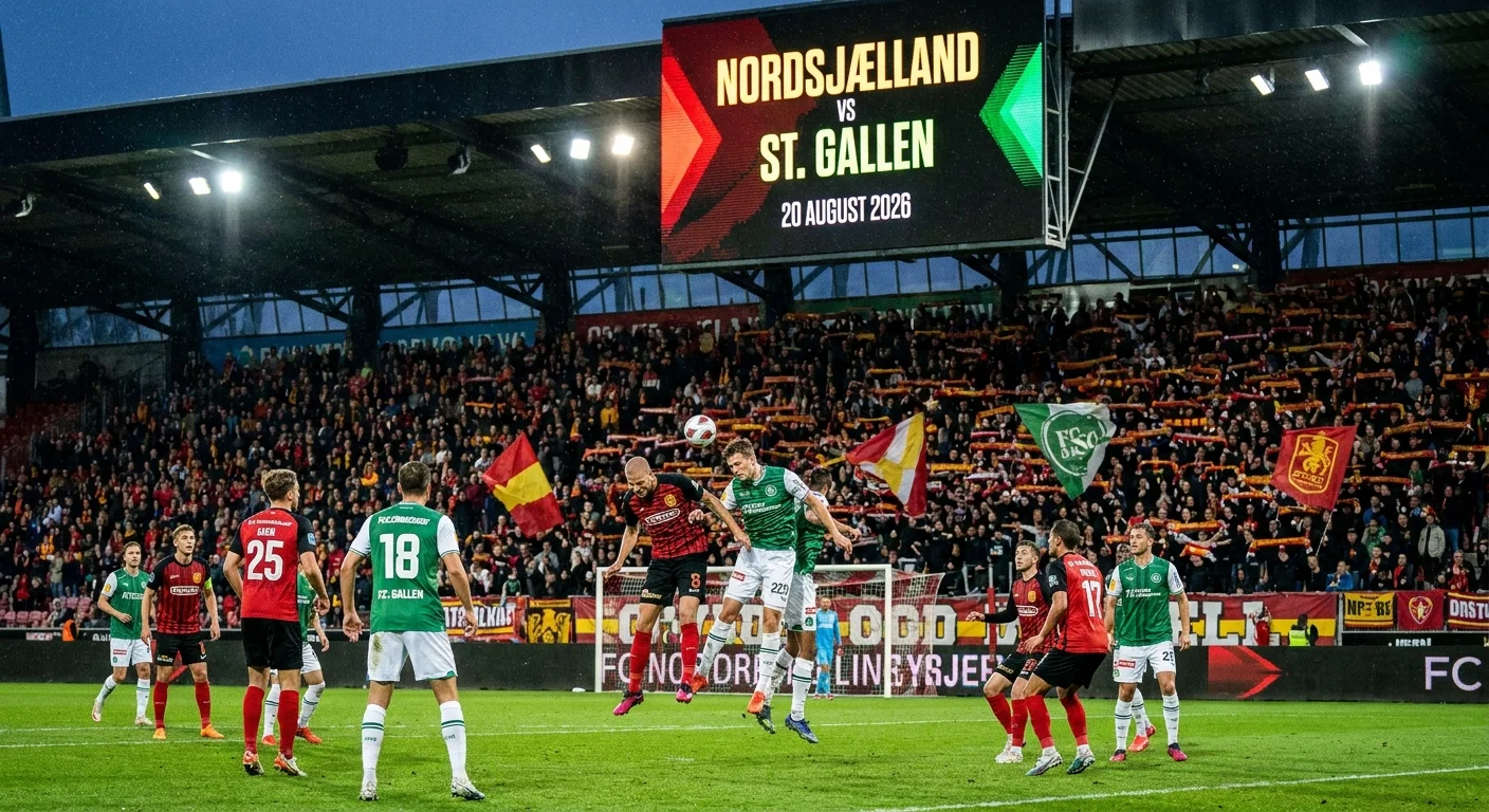 Prognoza Nordsjælland vs St. Gallen