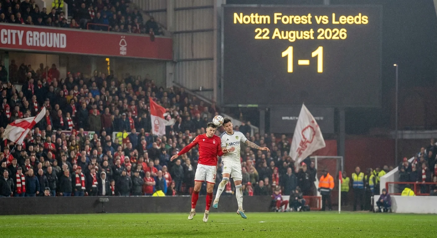 Prognoza Nottm Forest vs Leeds