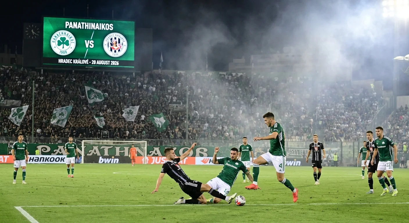 Prognoza Panathinaikos vs Hradec Králové