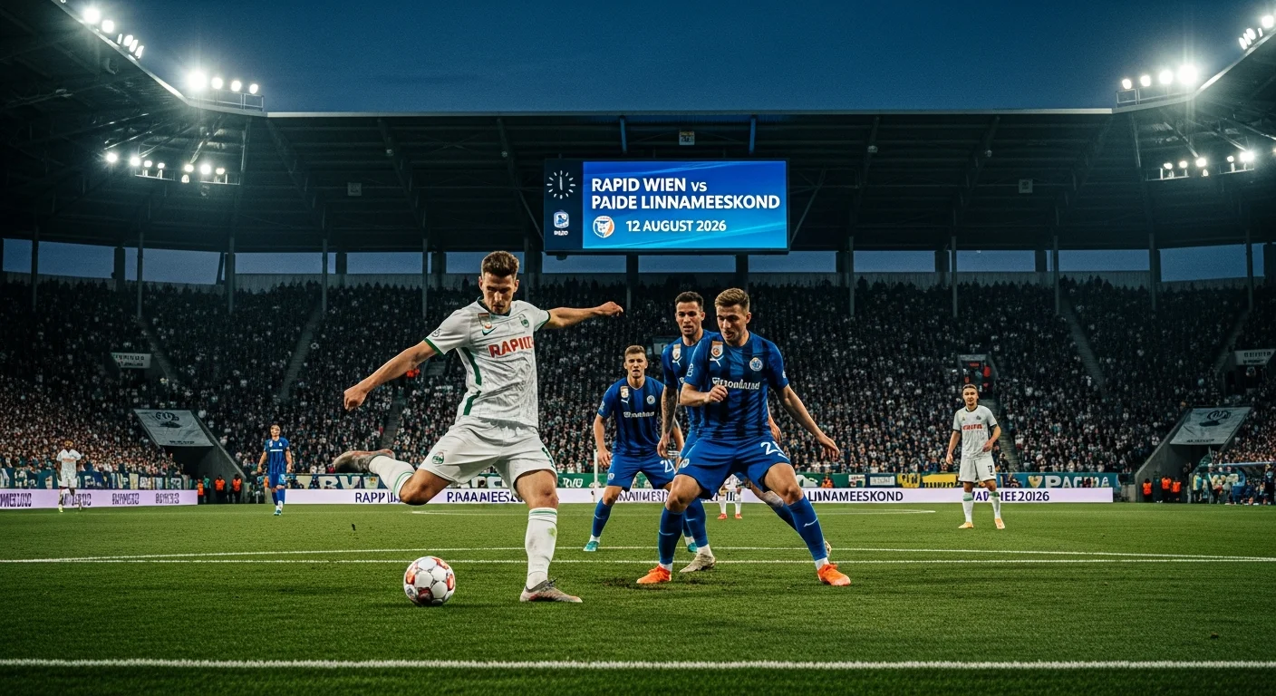 Prognoza Rapid Wien vs Paide Linnameeskond