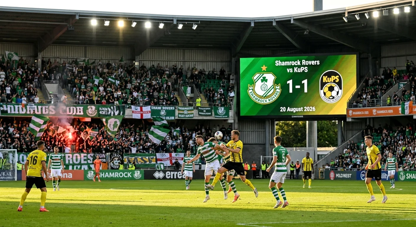 Prognoza Shamrock Rovers vs KuPS