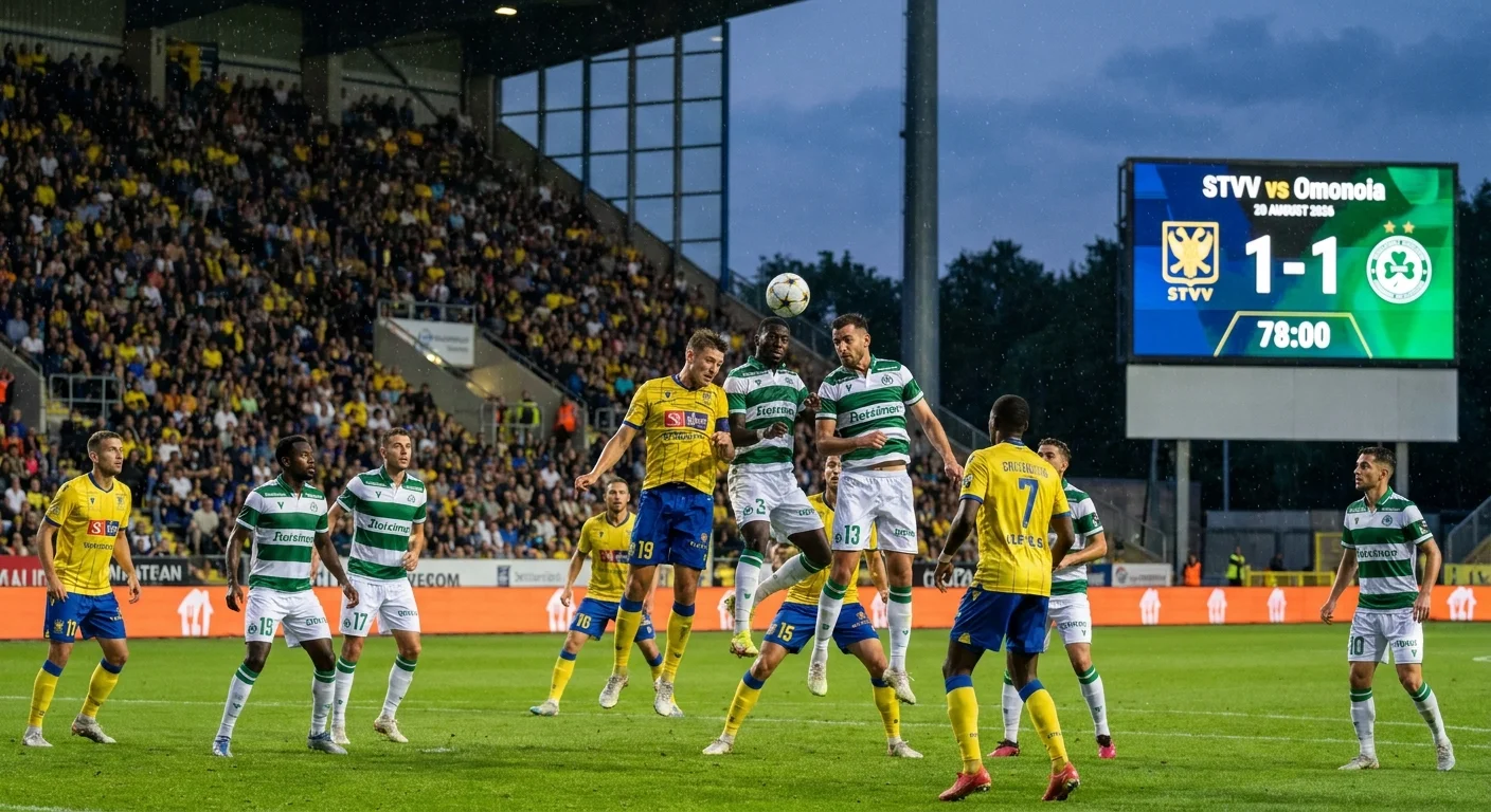 Prognoza STVV vs Omonoia