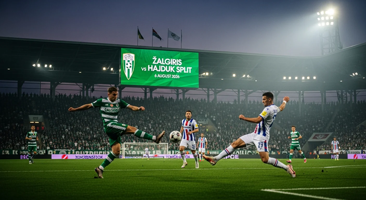 Prognoza Žalgiris vs Hajduk Split